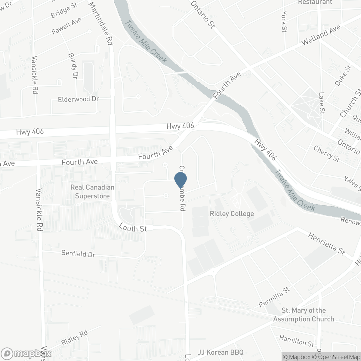 32 CRESTCOMBE ROAD, St. Catharines, Ontario L2S 2J4
